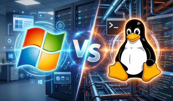 Confronto tra Windows e Linux, due sistemi operativi diversi
