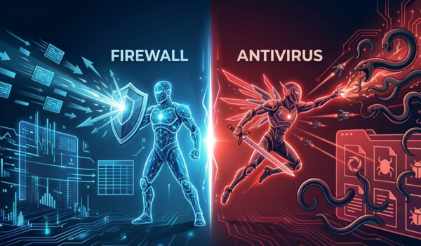 Antivirus vs Firewall