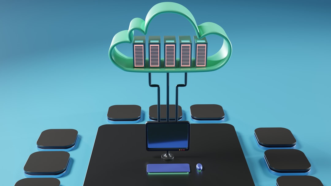 Immagine di una macchina virtuale in cloud computing con #virtualizzazione
